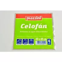 MAZZINI Celofán 4 ív 40x40 cm