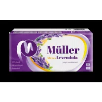 Müller papírzsebkendő 100 db Mézes Levendula 3 rétegű