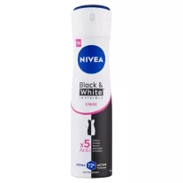   NIVEA Black & White Invisible Clear izzadásgátló deo spray 150 ml