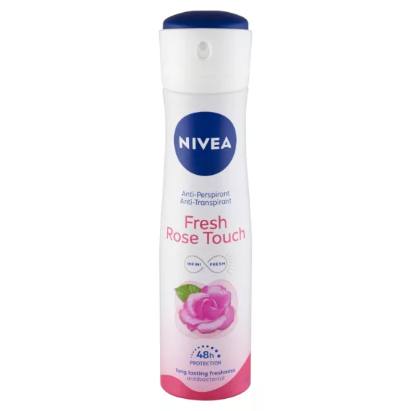 NIVEA Fresh Rose Touch izzadásgátló deo spray 150 ml NIVEA Fresh Rose Touch izzadásgátló deo spray 150 ml