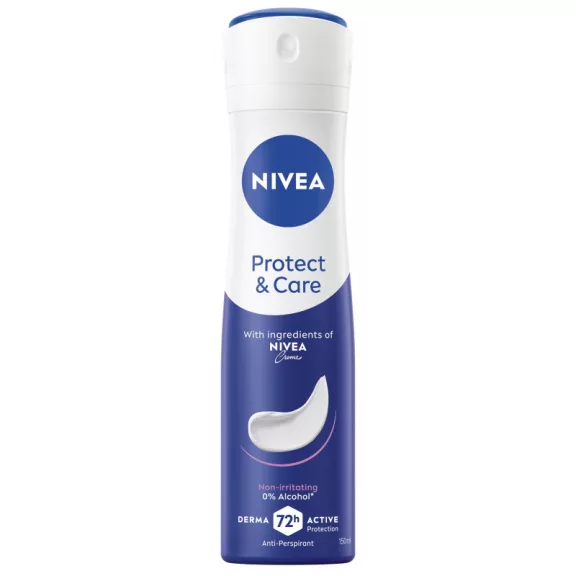 NIVEA Protect & Care izzadásgátló dezodor spray 150 ml NIVEA Protect & Care izzadásgátló dezodor spray 150 ml