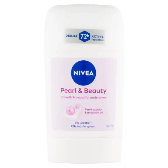 NIVEA Pearl & Beauty izzadásgátló deo stift 50 ml NIVEA Pearl & Beauty izzadásgátló deo stift 50 ml