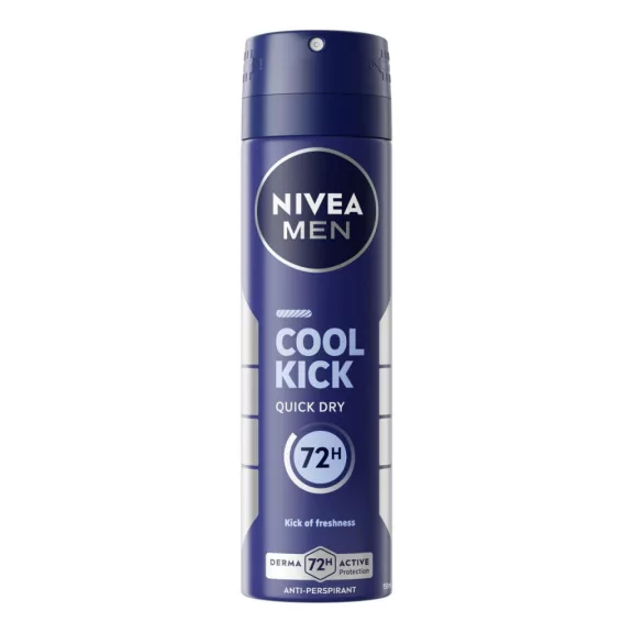NIVEA MEN Cool Kick izzadásgátló deo spray 150 ml NIVEA MEN Cool Kick izzadásgátló deo spray 150 ml