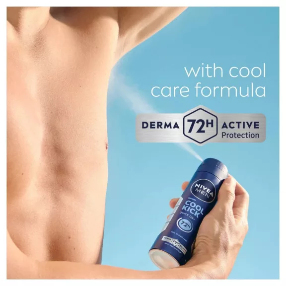 NIVEA MEN Cool Kick izzadásgátló deo spray 150 ml NIVEA MEN Cool Kick izzadásgátló deo spray 150 ml