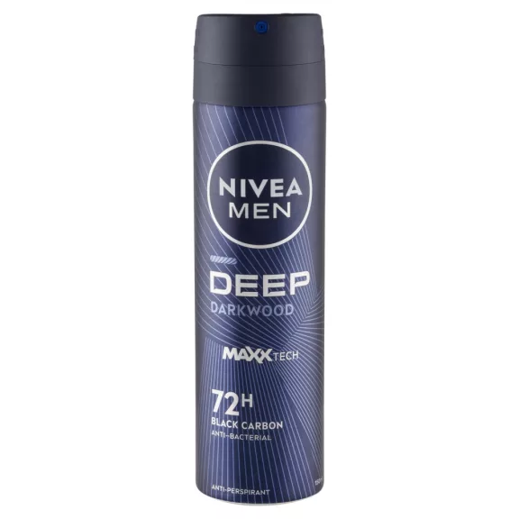 NIVEA MEN Deep Darkwood izzadásgátló dezodor 150 ml NIVEA MEN Deep Darkwood izzadásgátló dezodor 150 ml