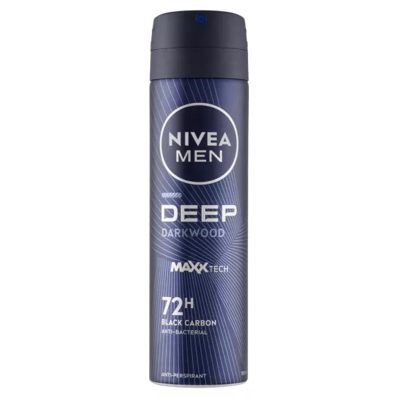 NIVEA MEN Deep Darkwood izzadásgátló dezodor 150 ml NIVEA MEN Deep Darkwood izzadásgátló dezodor 150 ml