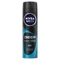 NIVEA MEN Deo Spray 150 ml DEEP Black Carbon Beat