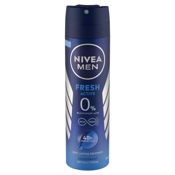 NIVEA MEN Fresh Active izzadásgátló deo Spray 150 ml NIVEA MEN Fresh Active izzadásgátló deo Spray 150 ml