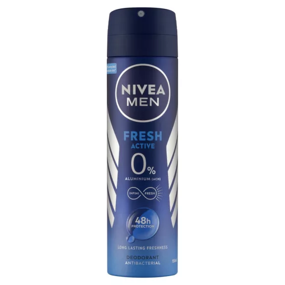 NIVEA MEN Fresh Active izzadásgátló deo Spray 150 ml NIVEA MEN Fresh Active izzadásgátló deo Spray 150 ml