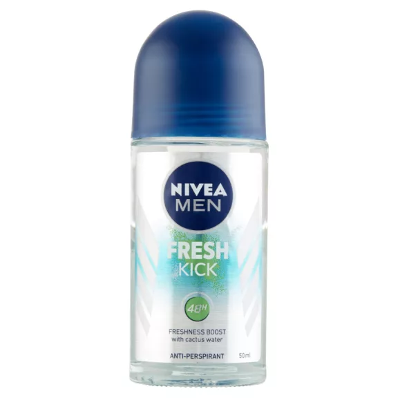 NIVEA MEN Fresh Kick férfi izzadásgátló golyós dezodor 50 ml NIVEA MEN Fresh Kick férfi izzadásgátló golyós dezodor 50 ml