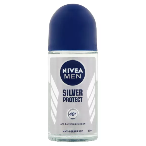 NIVEA MEN Silver Protect férfi izzadásgátló golyós dezodor 50 ml NIVEA MEN Silver Protect férfi izzadásgátló golyós dezodor 50 ml