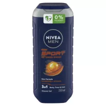 NIVEA MEN Sport 3 az 1-ben tusfürdő 250 ml