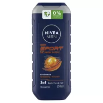 NIVEA MEN Sport 3 az 1-ben tusfürdő 250 ml