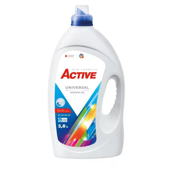Active Universal mosógél 5,8 l (116 mosás) Active Universal mosógél 5,8 l (116 mosás)