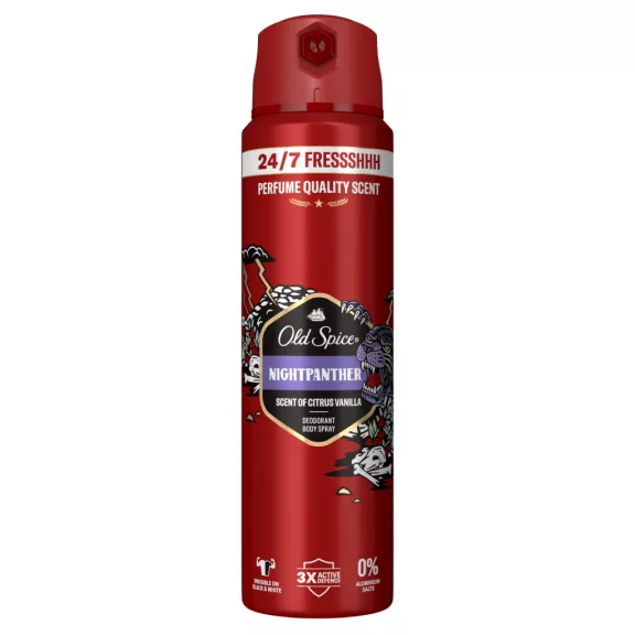 Old Spice Night Panther Deo Spray 150 ml Old Spice Night Panther Deo Spray 150 ml