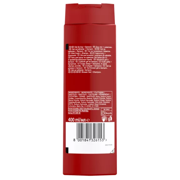 Old Spice Deep Sea Tusfürdő 400 ml Old Spice Deep Sea Tusfürdő 400 ml