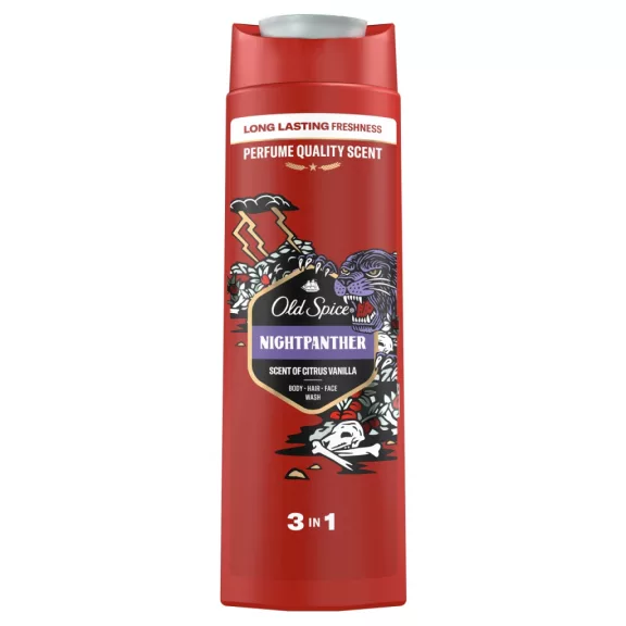 Old Spice tusfürdő 400 ml Night Panther Old Spice tusfürdő 400 ml Night Panther