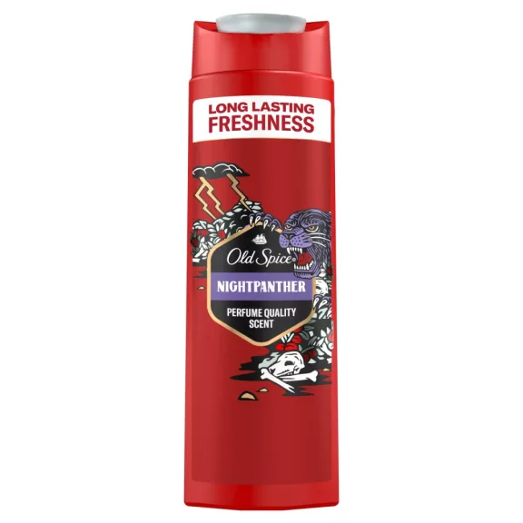 Old Spice tusfürdő 400 ml Night Panther Old Spice tusfürdő 400 ml Night Panther