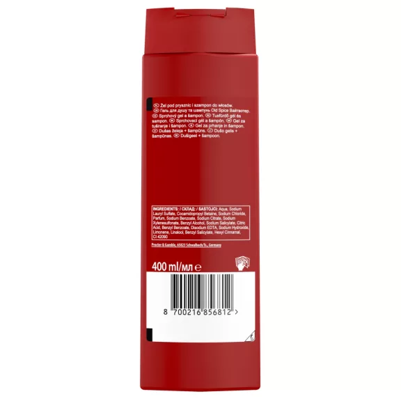 Old Spice WhiteWater Tusfürdő 400 ml Old Spice WhiteWater Tusfürdő 400 ml