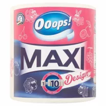   Ooops! Maxi konyhai papírtörlő 1 tekercs 2 rétegű Design
