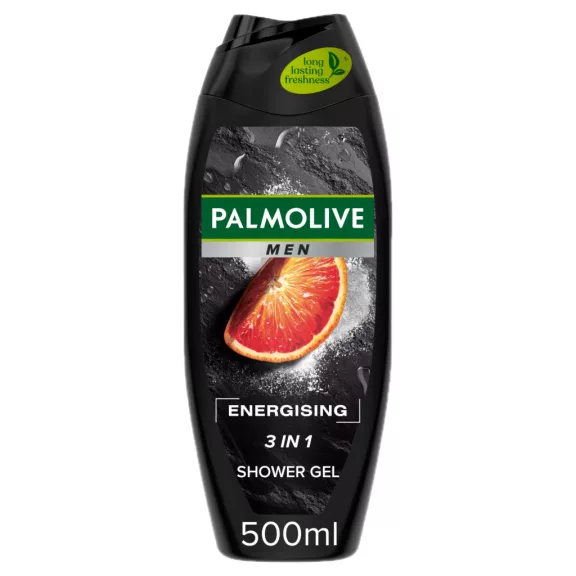 Palmolive Men Energising 3in1 férfi tusfürdő 500 ml Palmolive Men Energising 3in1 férfi tusfürdő 500 ml