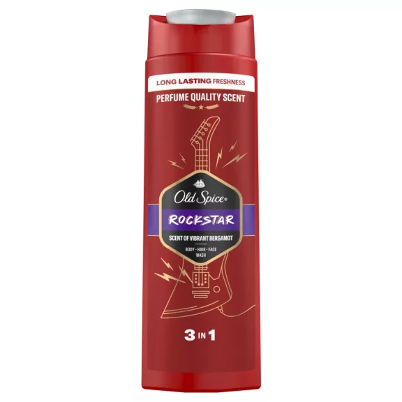 Old Spice Rockstar Tusfürdő 400 ml Old Spice Rockstar Tusfürdő 400 ml