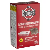 Protect rágcsálóirtó granulátum patkányok számára 2 x 75 g (150 g)