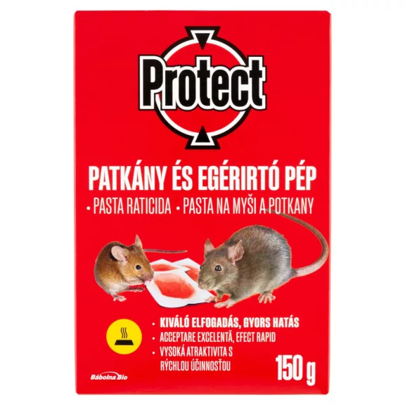 Protect patkány és egérirtó pép 150 g Protect patkány és egérirtó pép 150 g