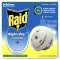Raid Night and Day szúnyogirtó párologtató készülék 1 db + 1 db utántöltő korong 240 órás