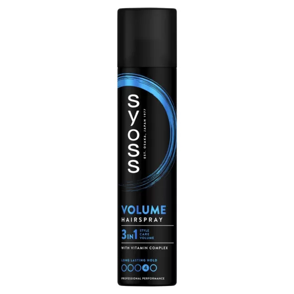 Syoss Volume Lift 3in1 hajlakk 300 ml - Extra dús tartás Syoss Volume Lift 3in1 hajlakk 300 ml - Extra dús tartás