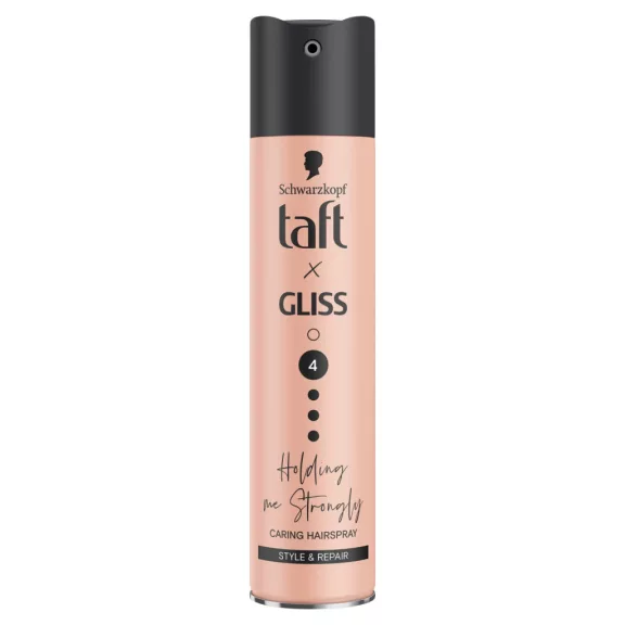 Taft X Gliss Holding me Strongly Ápoló hajlakk 250 ml Taft X Gliss Holding me Strongly Ápoló hajlakk 250 ml