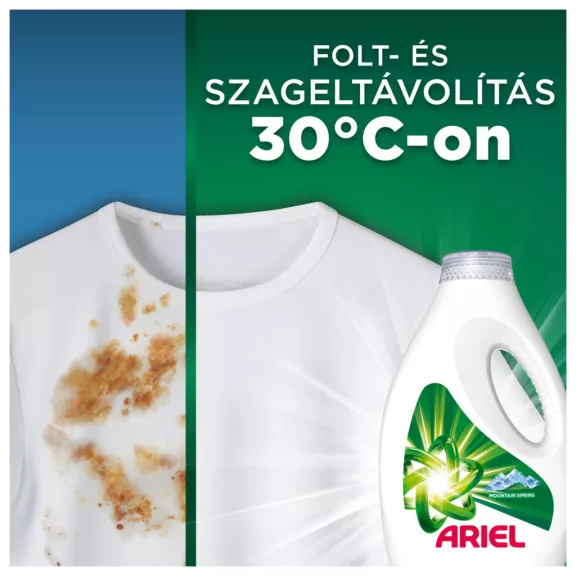 Ariel Mountain Spring folyékony mosószer 3,87 l 86 mosás Ariel Mountain Spring folyékony mosószer 3,87 l 86 mosás