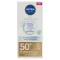 NIVEA SUN Derma Skin Clear napozó arckrém FF50+ 40 ml