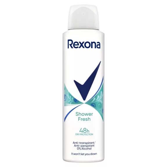 Rexona Shower Fresh izzadásgátló deo spray 150 ml Rexona Shower Fresh izzadásgátló deo spray 150 ml