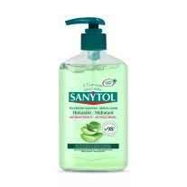   Sanytol Antibakteriális Folyékony Szappan Zöld Tea és aloe vera 250 ml