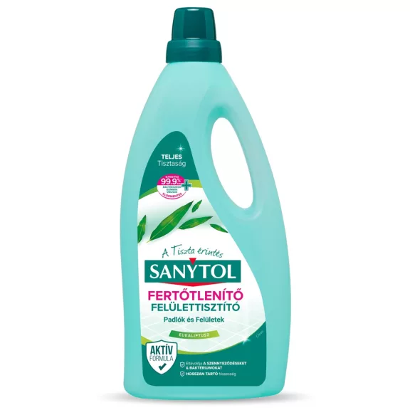 Sanytol Fertőtlenítő Felülettisztító 1 l Sanytol Fertőtlenítő Felülettisztító 1 l