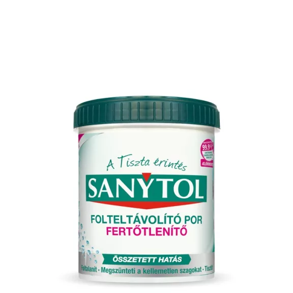 Sanytol Fertőtlenítő Folteltávolító por 450g Sanytol Fertőtlenítő Folteltávolító por 450g