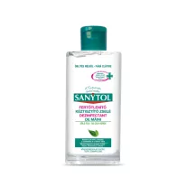   Sanytol Mini Fertőtlenítő kéztisztító zselé – Zöld tea 75 ml