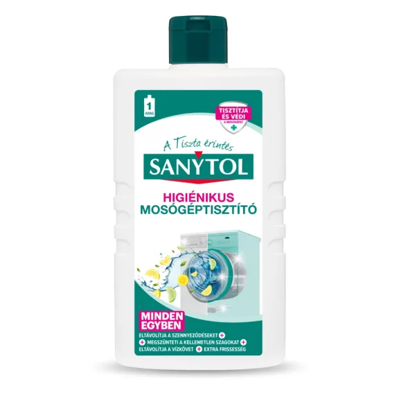 Sanytol Higénikus mosógéptisztító fertőtlenítő 250 ml Sanytol Higénikus mosógéptisztító fertőtlenítő 250 ml