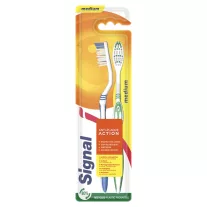   Signal Anti-Plaque Action közepes keménységű fogkefe 2 db