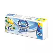Sindy papírzsebkendő 3 rétegű 100 db Jázmin