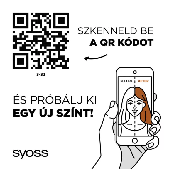 Syoss Oleo Intense tartós hajfesték 3-33 Élénk szilva Syoss Oleo Intense tartós hajfesték 3-33 Élénk szilva