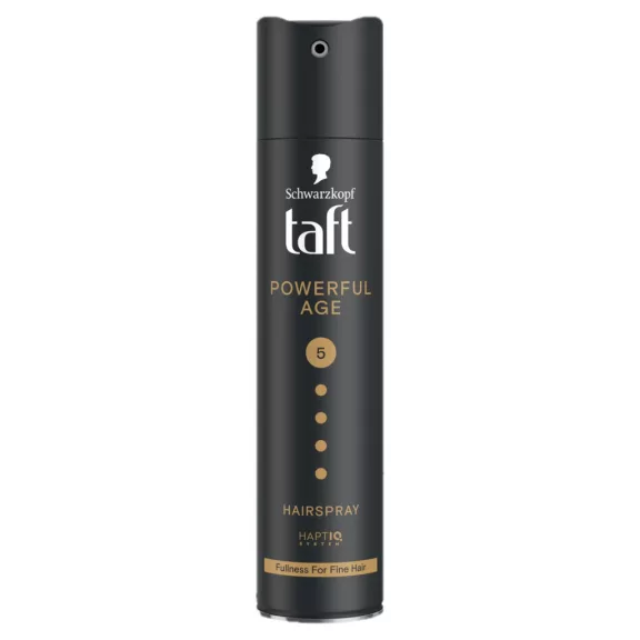 Taft Powerful Age 5 hajlakk vékonyszálú hajra 250 ml - Power Fullness 5 Taft Powerful Age 5 hajlakk vékonyszálú hajra 250 ml - Power Fullness 5