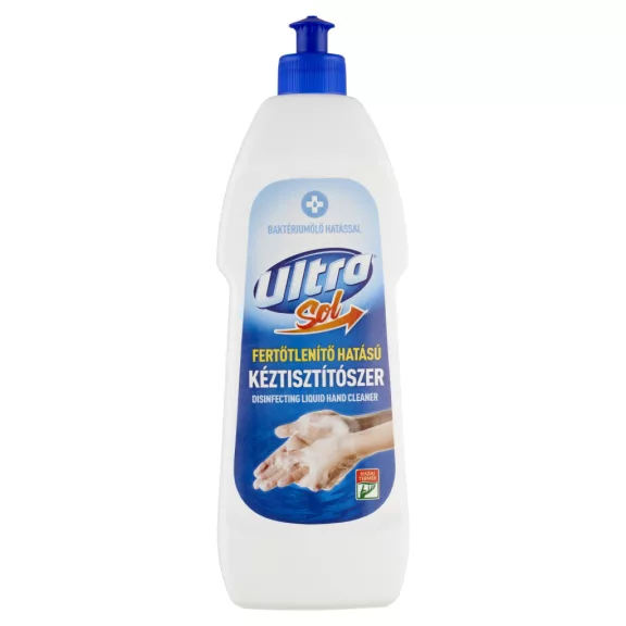 Ultra Sol fertőtlenítő hatású kéztisztítószer 500 ml Ultra Sol fertőtlenítő hatású kéztisztítószer 500 ml