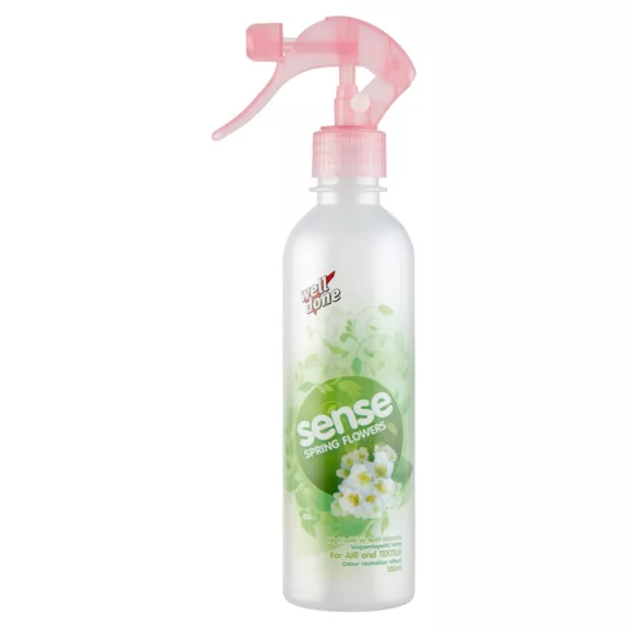 Well Done Spring flowers Légfrissítő és textil illatosító 350 ml Well Done Spring flowers Légfrissítő és textil illatosító 350 ml