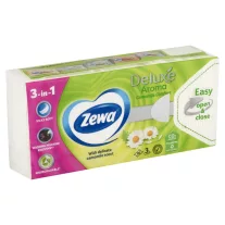   Zewa Deluxe Camomile Comfort illatosított papír zsebkendő 3 rétegű 90 db