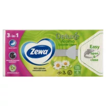   Zewa Deluxe Camomile Comfort illatosított papír zsebkendő 3 rétegű 90 db