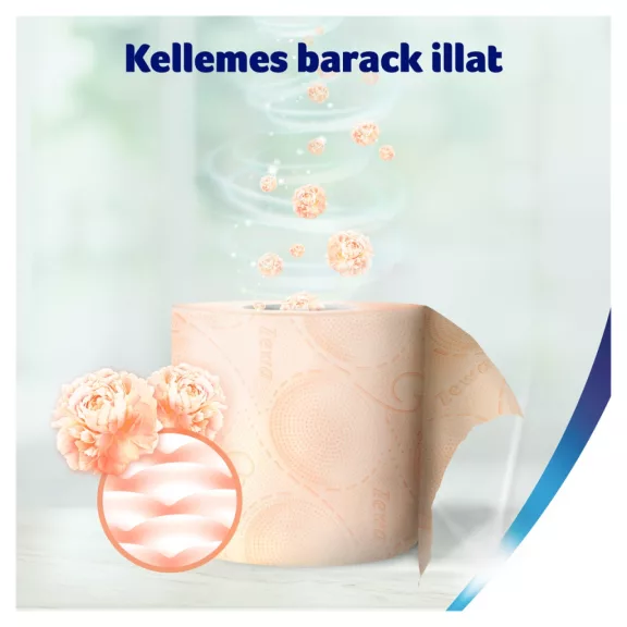 Zewa Deluxe Cashmere Peach toalettpapír 3 rétegű 16 tekercs Zewa Deluxe Cashmere Peach toalettpapír 3 rétegű 16 tekercs
