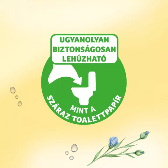 Zewa Almond Milk nedves toalettpapír Big Pack 80 db Zewa Almond Milk nedves toalettpapír Big Pack 80 db