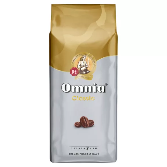 Douwe Egberts Omnia Classic szemes pörkölt kávé 1 kg Douwe Egberts Omnia Classic szemes pörkölt kávé 1 kg